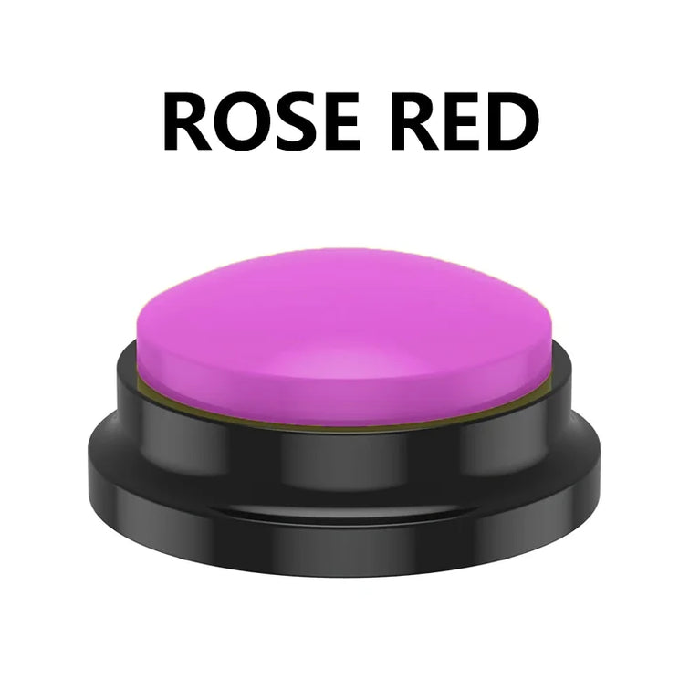 Recordable Dog Communication Button Interactive Talking Toy Fun