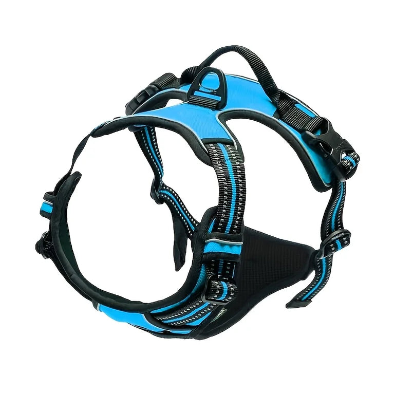 Adjustable Reflective Dog Harness Vest For Small Medium Large Dogs Outdoor Walking