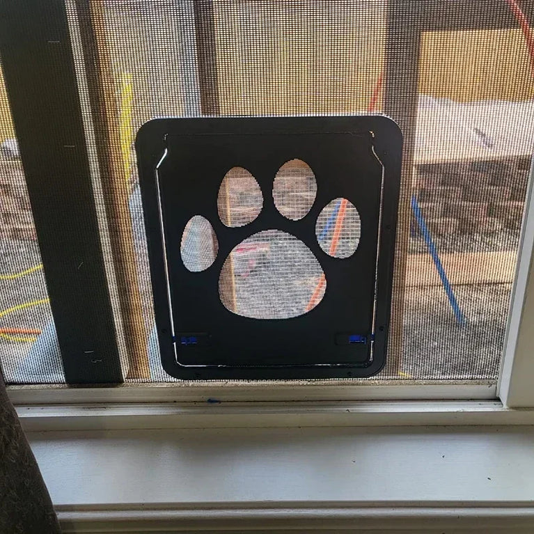 Lockable Magnetic Pet Screen Door | Easy Install Garden Gate