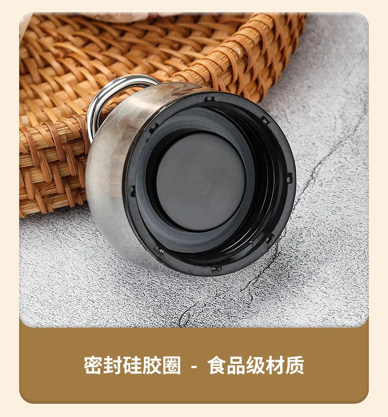 Mini Portable 300ml Thermos Flask Vacuum Insulated Travel Mug for Kids