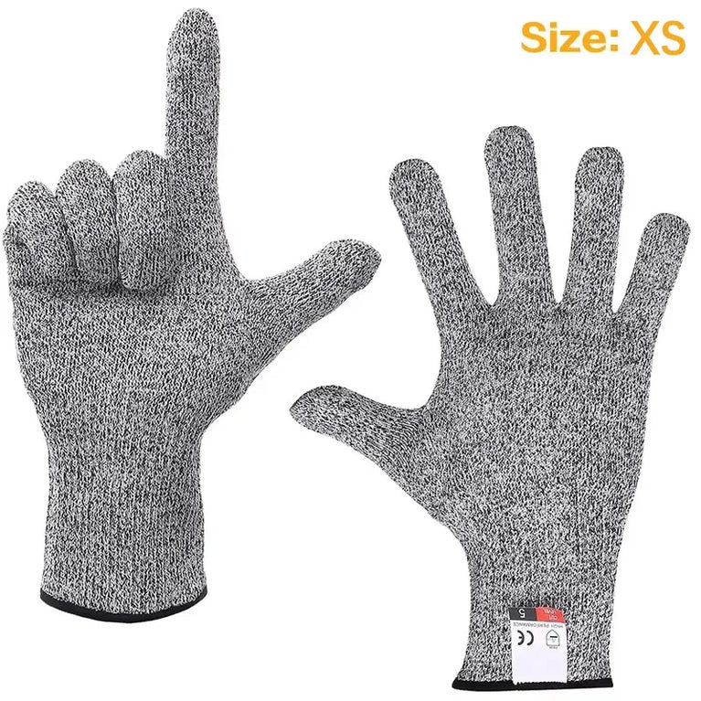 Level 5 Anti Cut Gardening Gloves Heavy Duty Safety Work Gloves