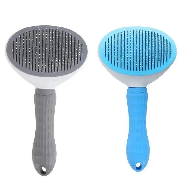Pet Dog Brush Cat Comb Self Cleaning Pet Hair Remover Dematting Grooming Tool
