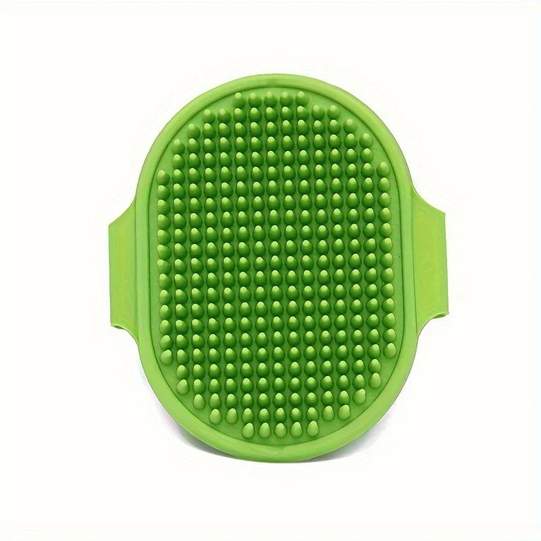 Dog Bath Brush Silicone Pet Massage Brush Grooming Comb Tool
