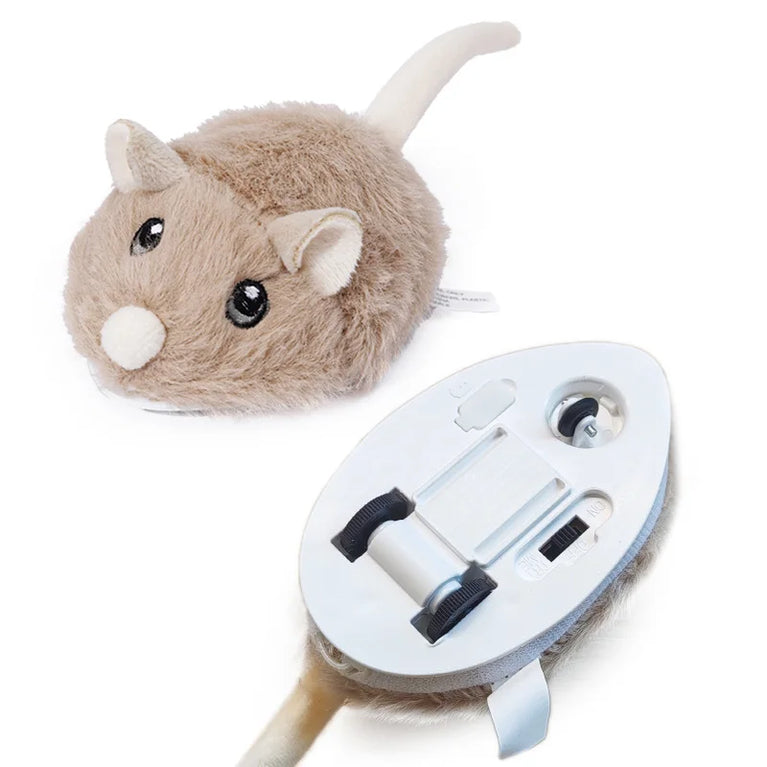 Electric Interactive Mouse Cat Toys Funny Plush Smart Movement Toy