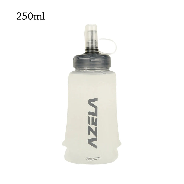 250/500ml Folding Soft Sport Water Bottle Portable Lightweight Camping Running Hydration Bag