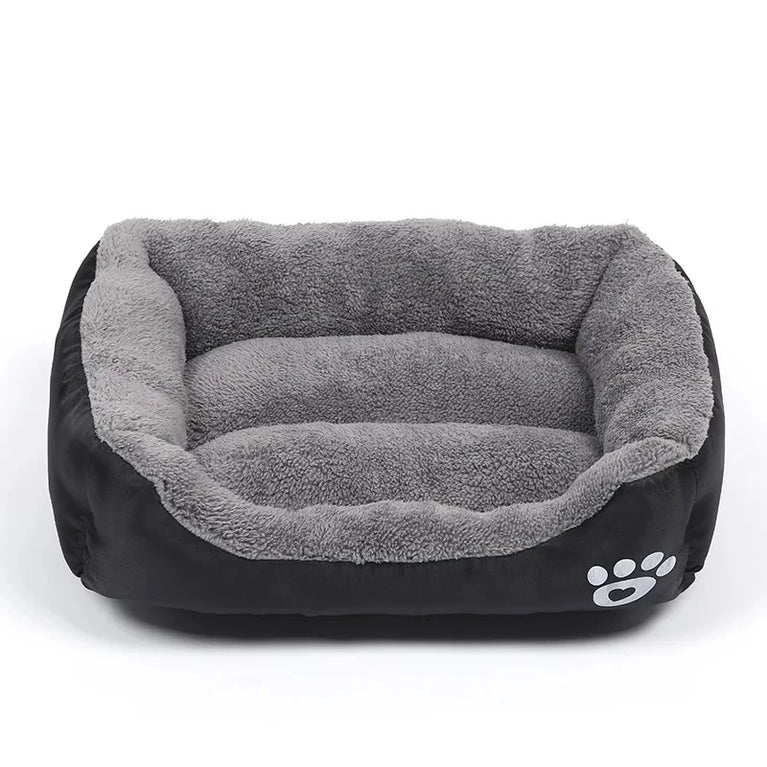 Soft Square Waterproof Large Dog Sofa Winter Warm Elastic Cushion Bed