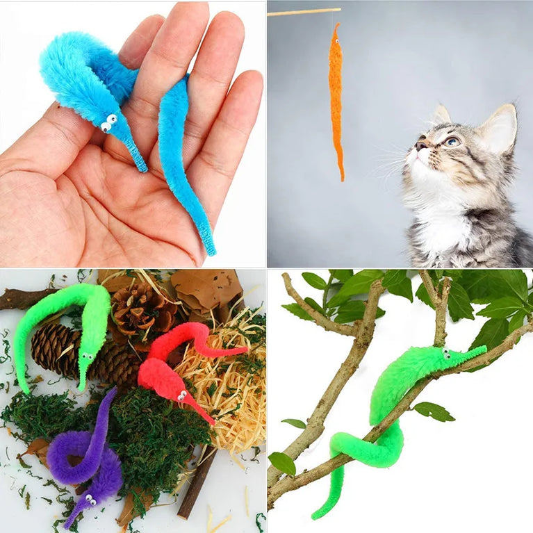 Wiggly Magic Worm | Invisible String "Fuzzy" Trick Toy