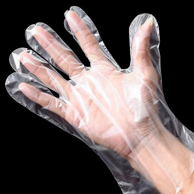 Plastic Disposable Gloves Transparent Kitchen BBQ Food Grade Eco Gloves