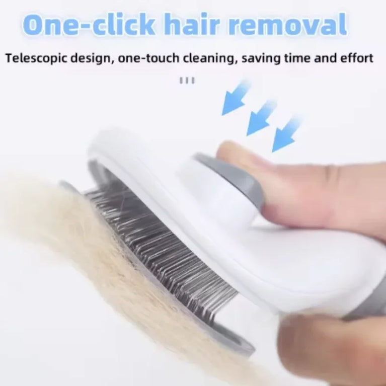 Stainless Steel Cat Grooming Comb Hair Remover Dematting Tool