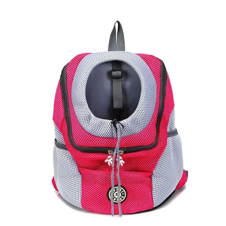 New Dog Pet Backpack Carrier Travel Bag Front Pack Breathable Adjustable Safety Outdoor