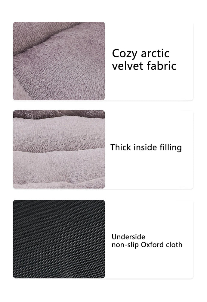 Soft Square Waterproof Large Dog Sofa Winter Warm Elastic Cushion Bed