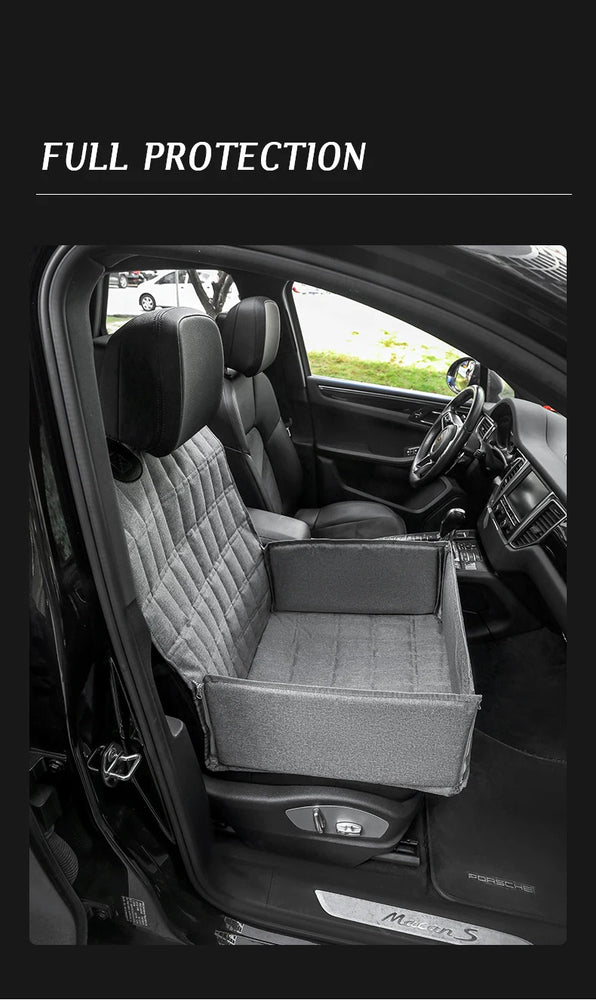Waterproof Dog Car Seat Carrier Bag Travel Hammock Crate Oxford