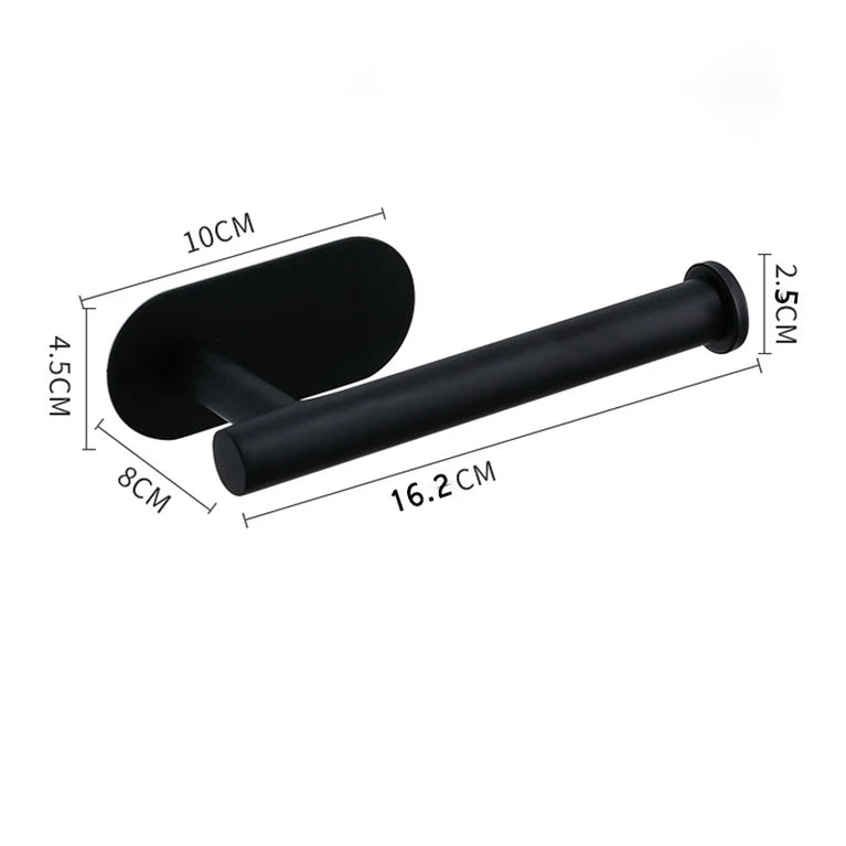 Stainless Steel Paper Towel Holder | Multi-Function Wall Mount & Under Cabinet Rack