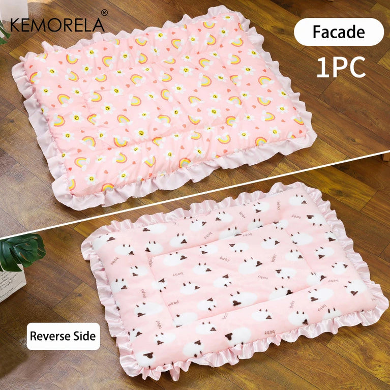 Double Sided Pet Mat Cat Heating Pad Cooling Bed Cat Universal
