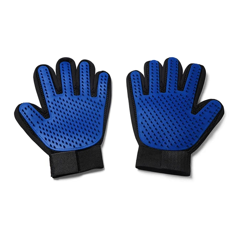 Pet Silicone Grooming Gloves Hair Removal Bath Massage Tool for Cats