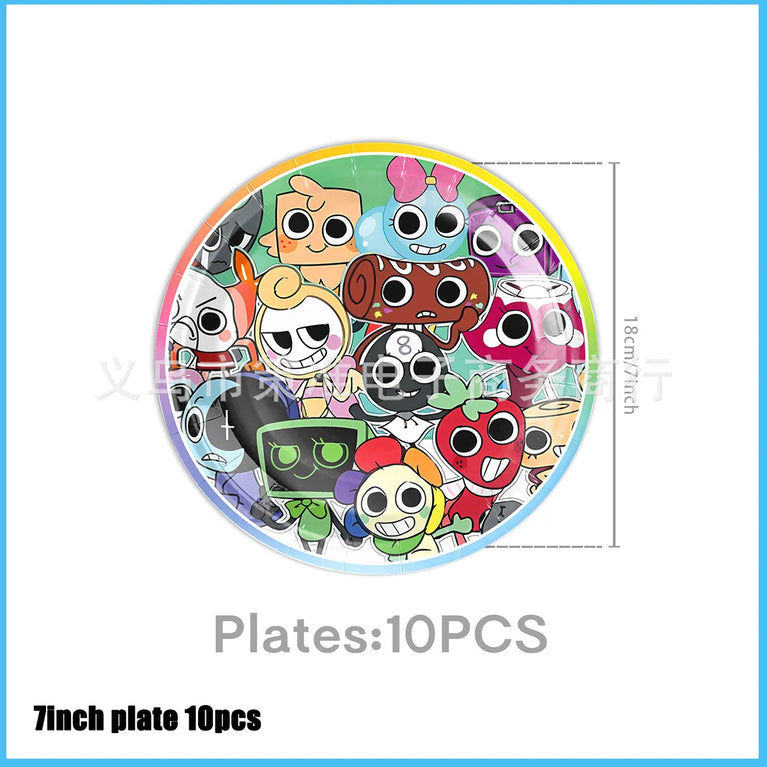Dandy’s World Theme Party Collection | Comprehensive Event Decor & Tableware