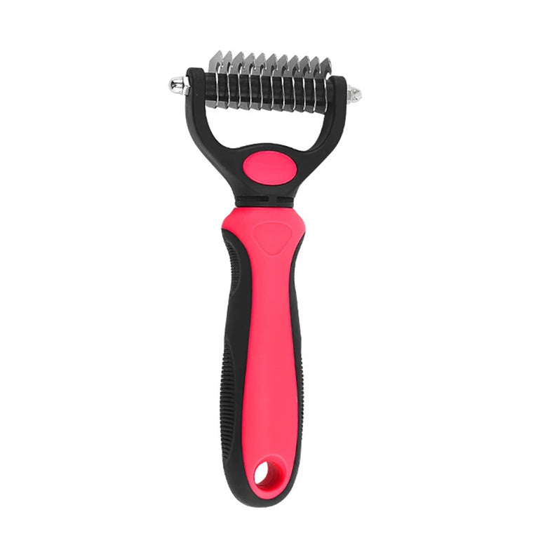 Professional Pet Deshedding Brush Dog Hair Remover Fur Knot Cutter Grooming Tool