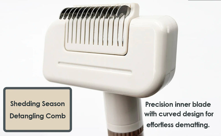 3-in-1 Multifunctional Pet Comb Cat Grooming Brush Hair Removal Tool