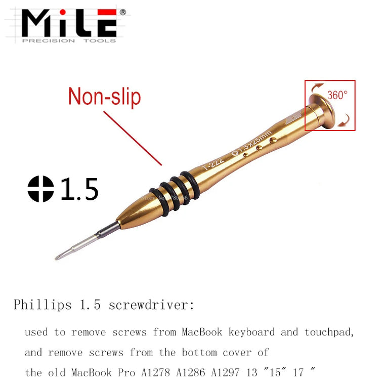 Precision Laptop Repair Tool Kit | Specialist Apple MacBook Service Set