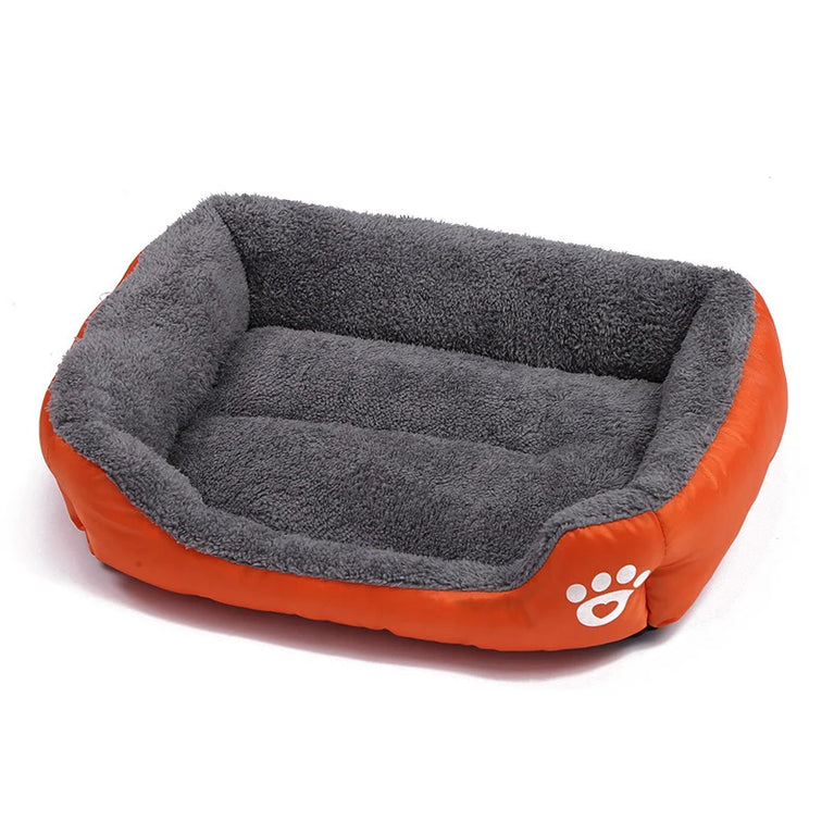 Soft Square Waterproof Large Dog Sofa Winter Warm Elastic Cushion Bed