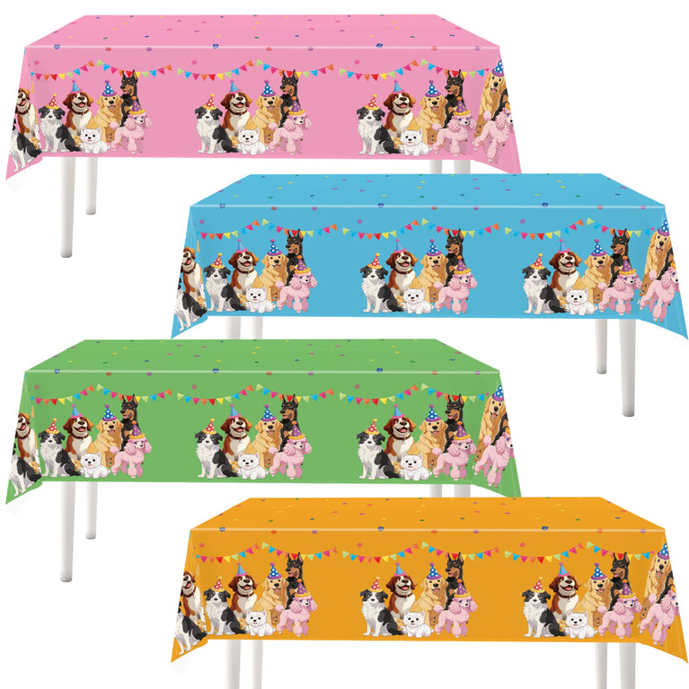 Dog Theme Birthday Party Disposable Tableware Set -Pet Celebration Decor