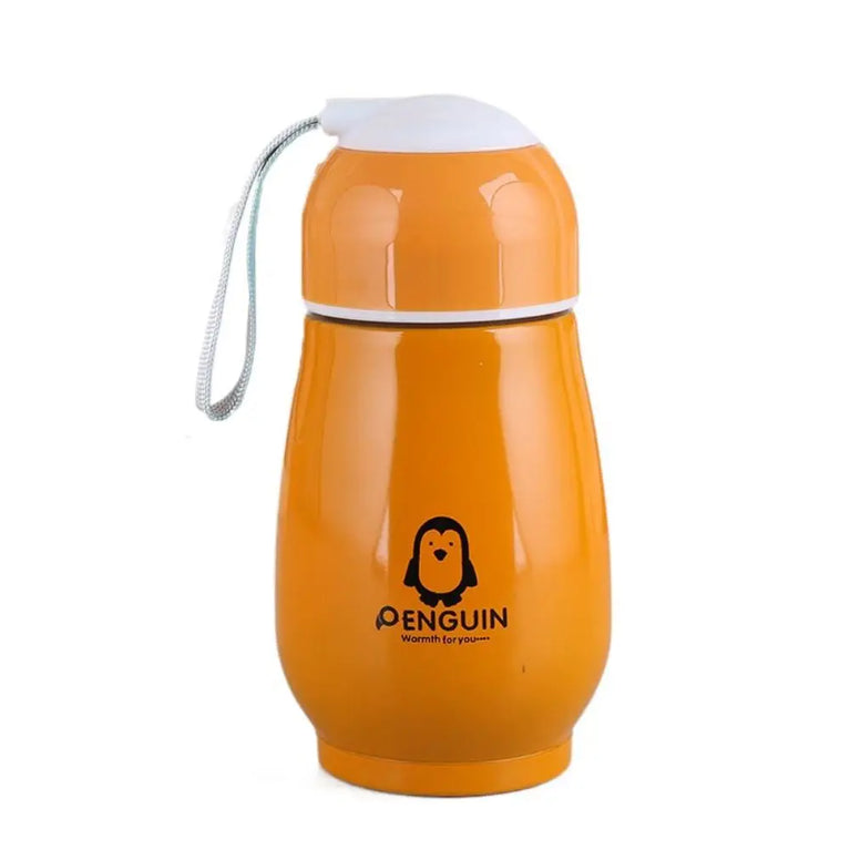 Mini Penguin Thermos Cup 180ml Travel Mug for Kids Insulated