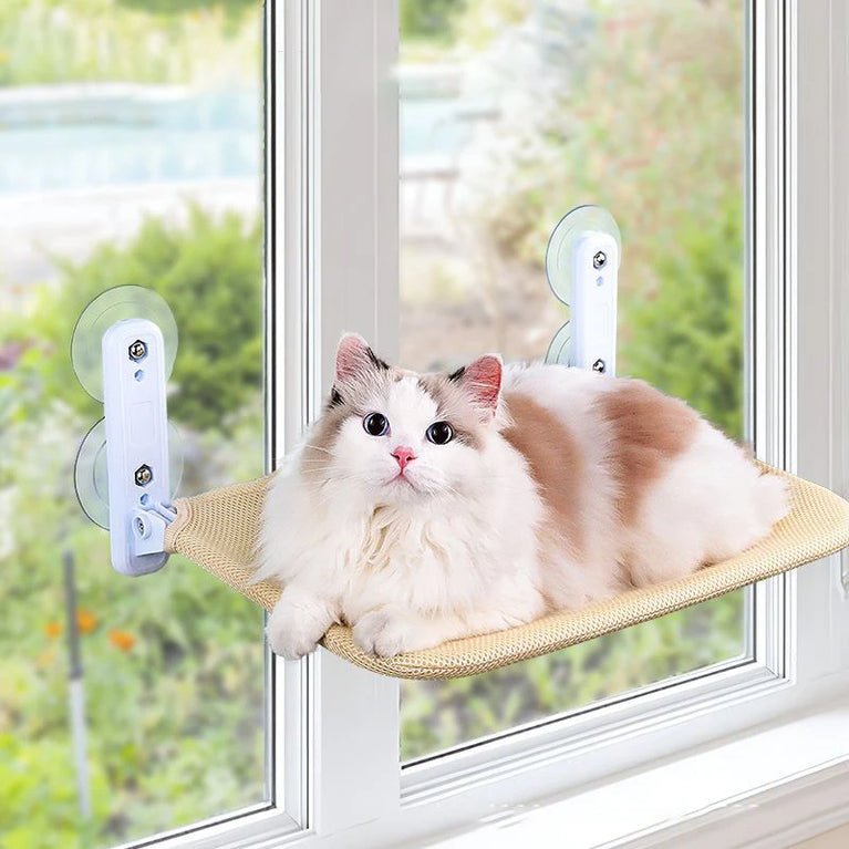 Foldable Cat Window Hammock Breathable Window Suction Cup Cat Bed 10KG