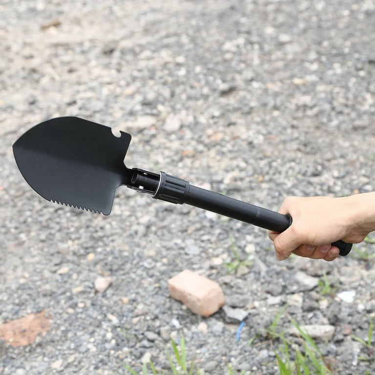 Multifunctional Folding Tactical Shovel | High-Strength Survival EDC Tool