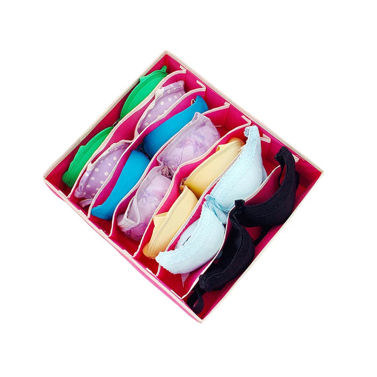 Non-Woven Underwear & Sock Organizer | Foldable Wardrobe Drawer Divider