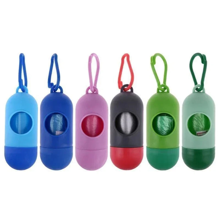 Portable Pets Trash Bags Dispenser Outdoor Pooper Bag Storage