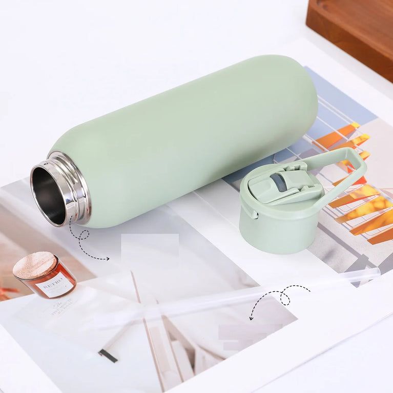 304 Stainless Steel Vacuum Flask Travel Thermos Bottle for Hot & Cold Drinks