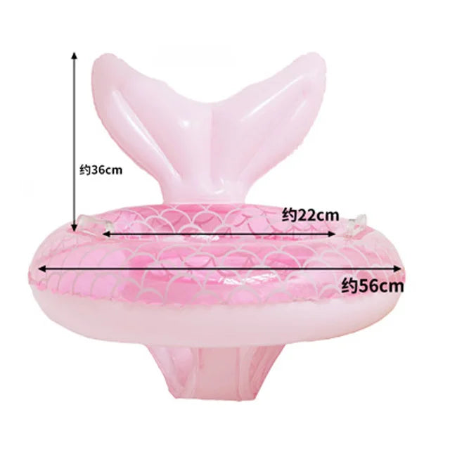 Baby Float with Sunshade | Flamingo & Unicorn Pool Swimming Ring