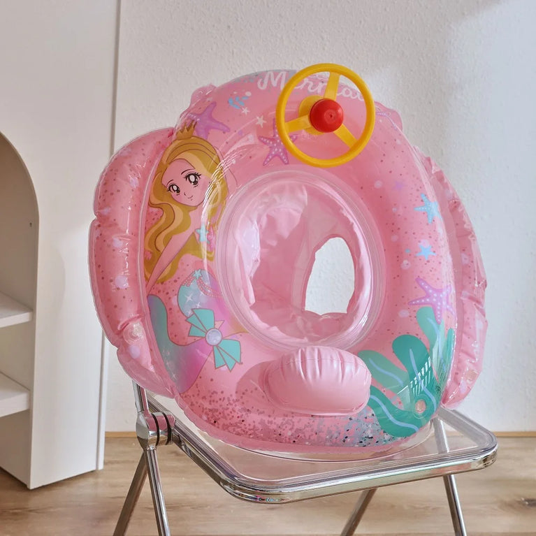 Baby Float with Sunshade | Flamingo & Unicorn Pool Swimming Ring