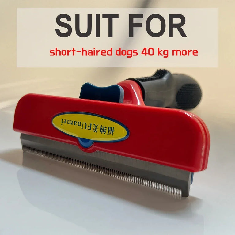 Pet Hair Remover Deshedding Brush Dog Cat Grooming Comb Tool