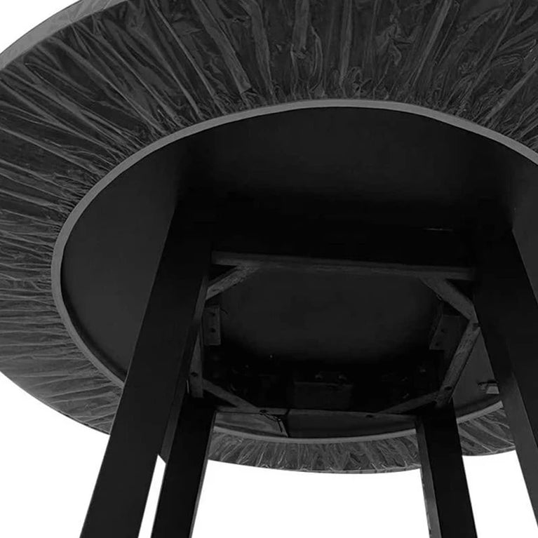 Disposable Fitted Round Tablecloths | Transparent Waterproof Protection