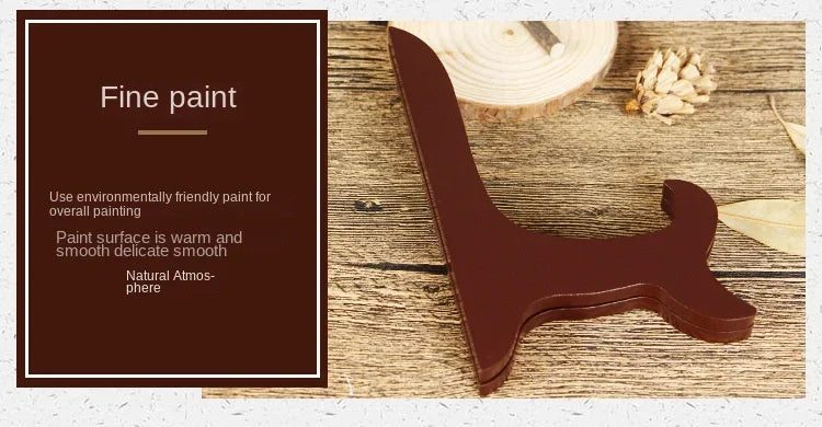 Wooden Display Easel | Foldable Plate Holder & Photo Frame Stand