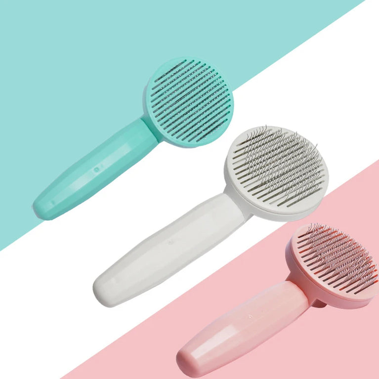 Cat Hair Cleaning Dematting Brush Grooming Comb Shedding Tool