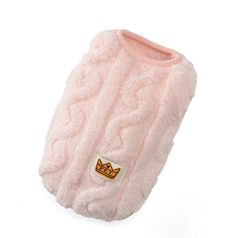 Winter Warm Dog Sweater | Cozy Fleece Puppy Jacket