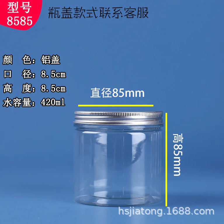 Glass Yogurt Breakfast Cup With Lid Spoon Overnight Oats Container Jar