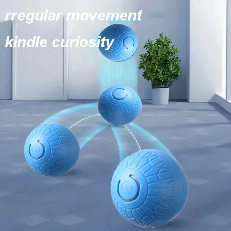 Smart Interactive Dog Toy Ball | Automatic Bouncing Rolling Toy