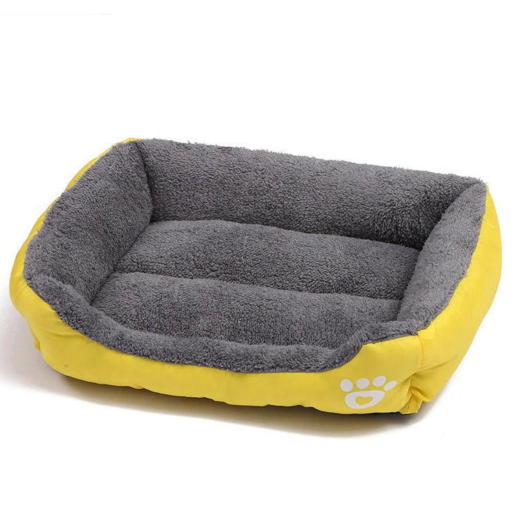 Soft Square Waterproof Large Dog Sofa Winter Warm Elastic Cushion Bed