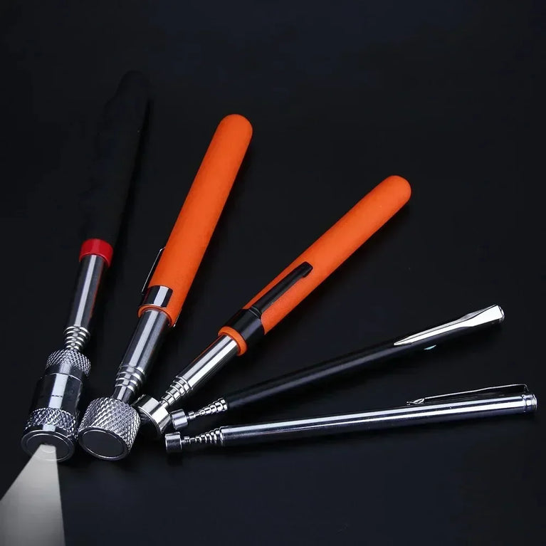 Telescopic Magnetic Pick-Up Tool & Inspection Mirror | Precision Repair Utility