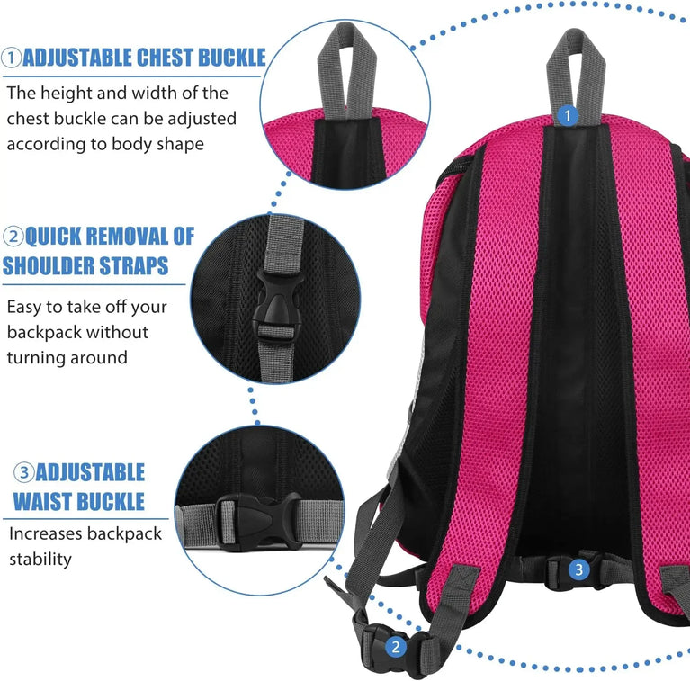 New Dog Pet Backpack Carrier Travel Bag Front Pack Breathable Adjustable Safety Outdoor