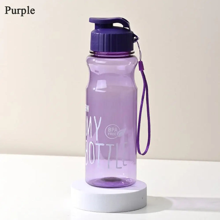 550ML Travel Sport Multi-Color Water Bottle Plastic Water Cup