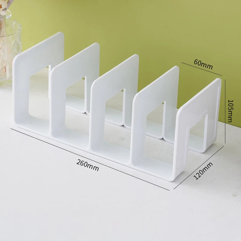 Ins Minimalist Iron Desktop Storage Rack Organizer Bookshelf