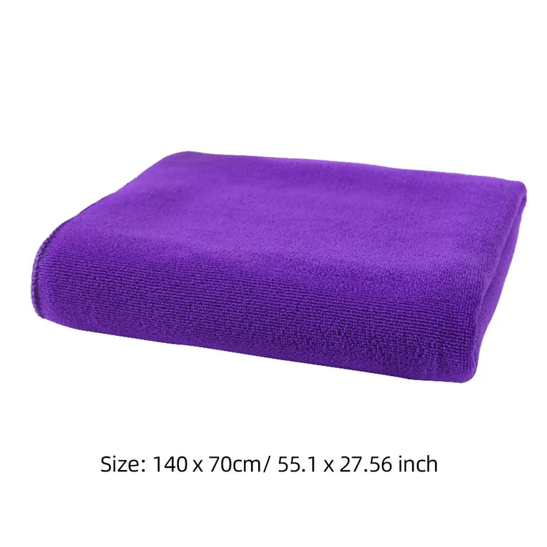 Quick-Dry Microfiber Bath Towel | Lightweight & Absorbent Spa & Beach Sheet