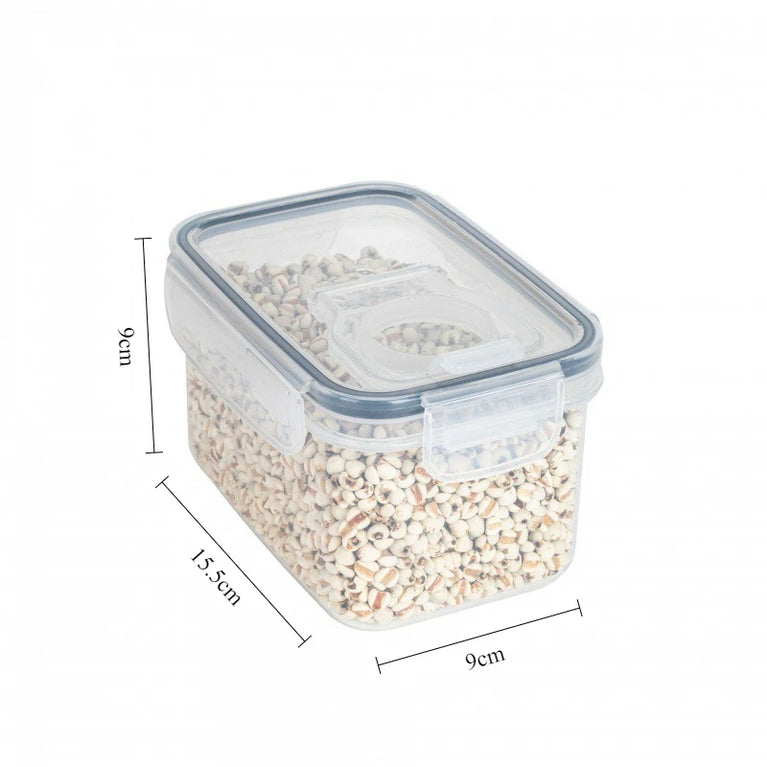 Stackable Rice Storage Bucket Plastic Food Container with Silicone Seal Airtight Box