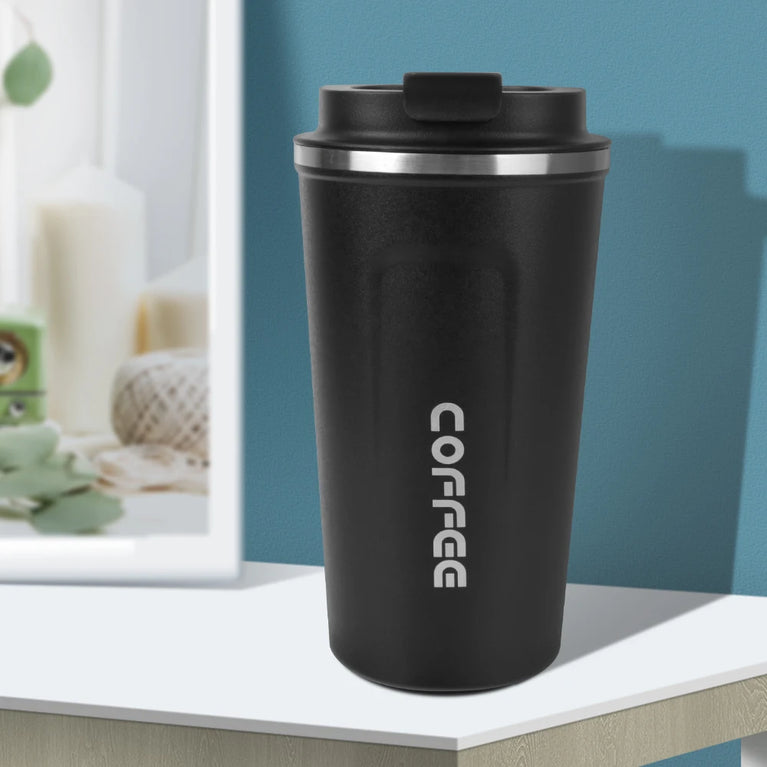 Thermo Cafe Double Stainless Steel Coffee Mug Leak-Proof Travel Cup 380/510ML