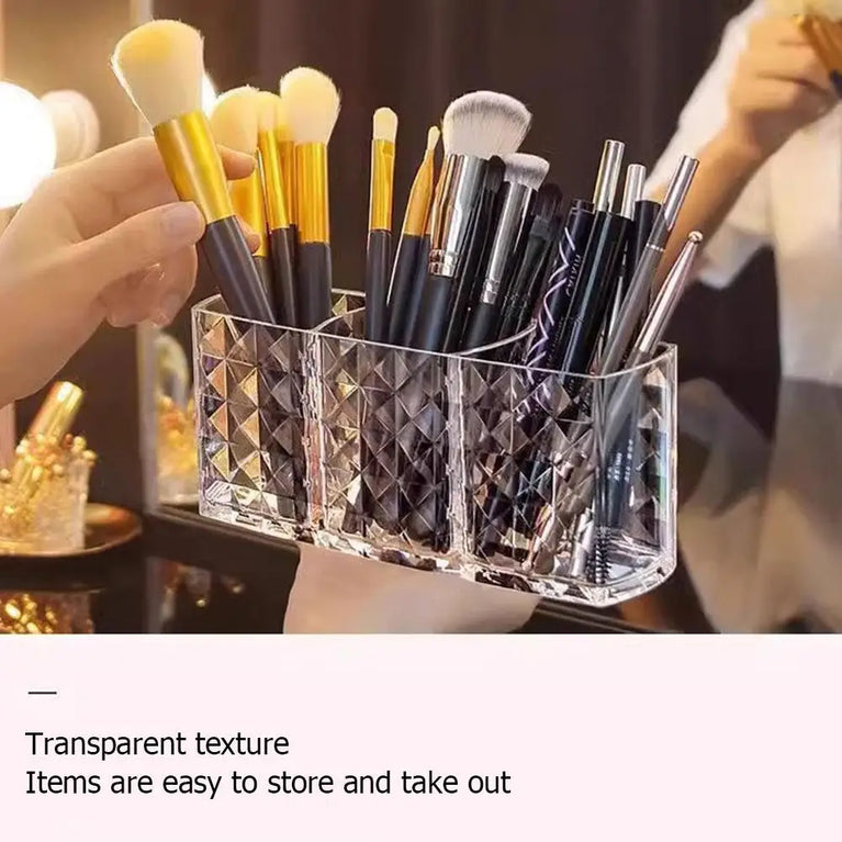 Multi-Functional Cosmetic Storage Box Desktop Organizer