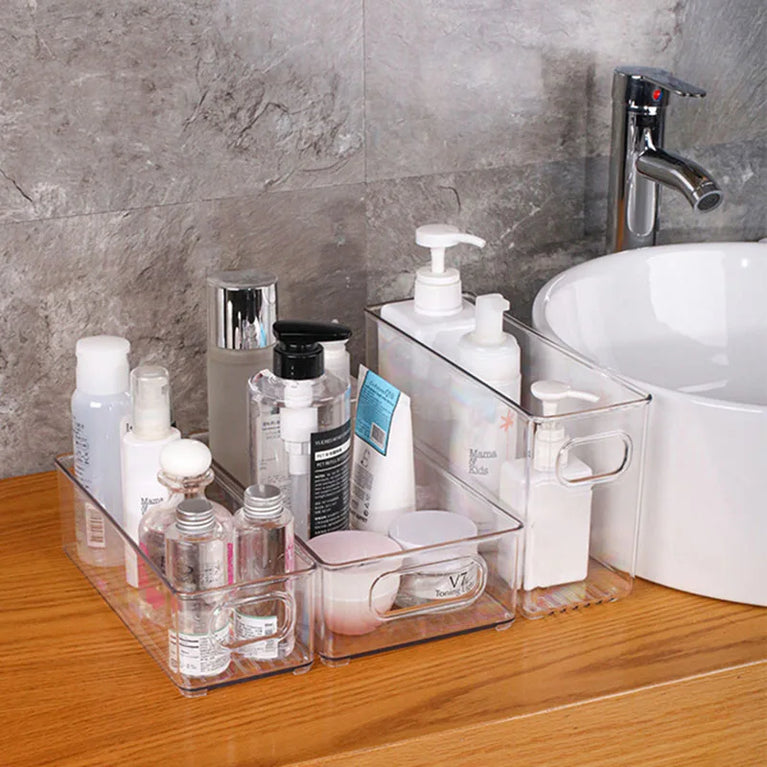 Transparent Refrigerator Storage Box Fridge Organizer Clear Plastic Container for Kitchen Storage